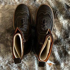 New with tags Joojos Westminster Black Boots Youth sz 2.5